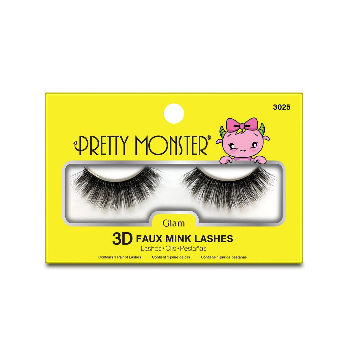 Pretty Monster Glam 3D Faux Mink Lashes by Avera Group