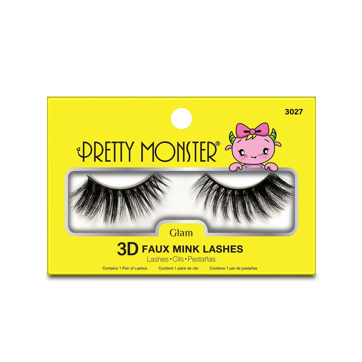 Pretty Monster Glam 3D Faux Mink Lashes by Avera Group
