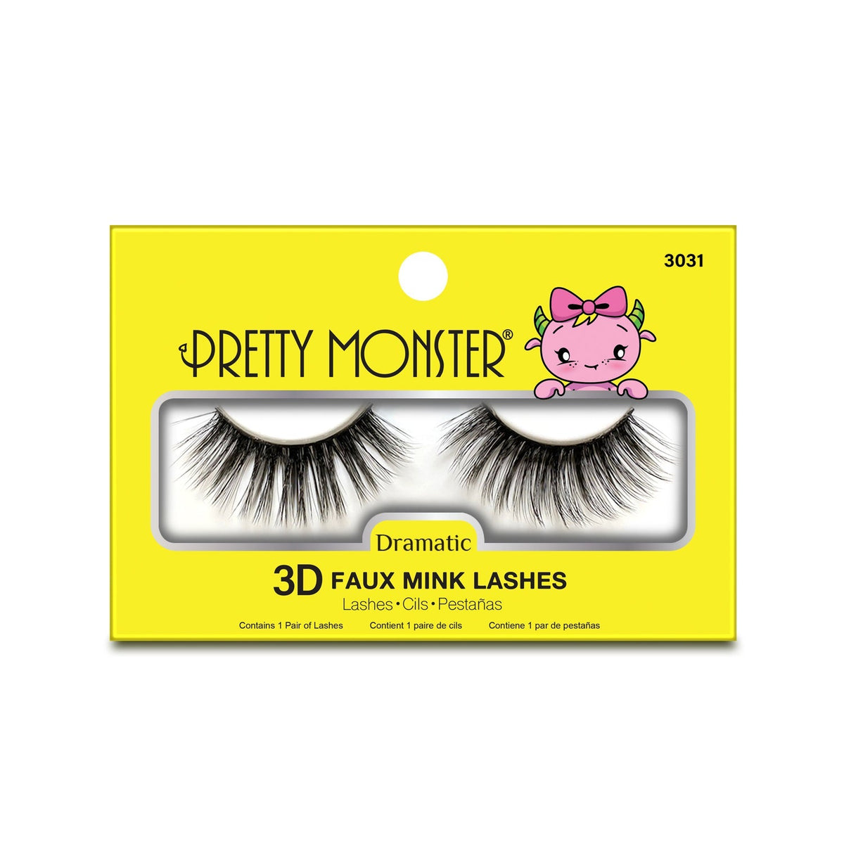Pretty Monster Dramatic 3D Faux Mink Lashes by Avera Group