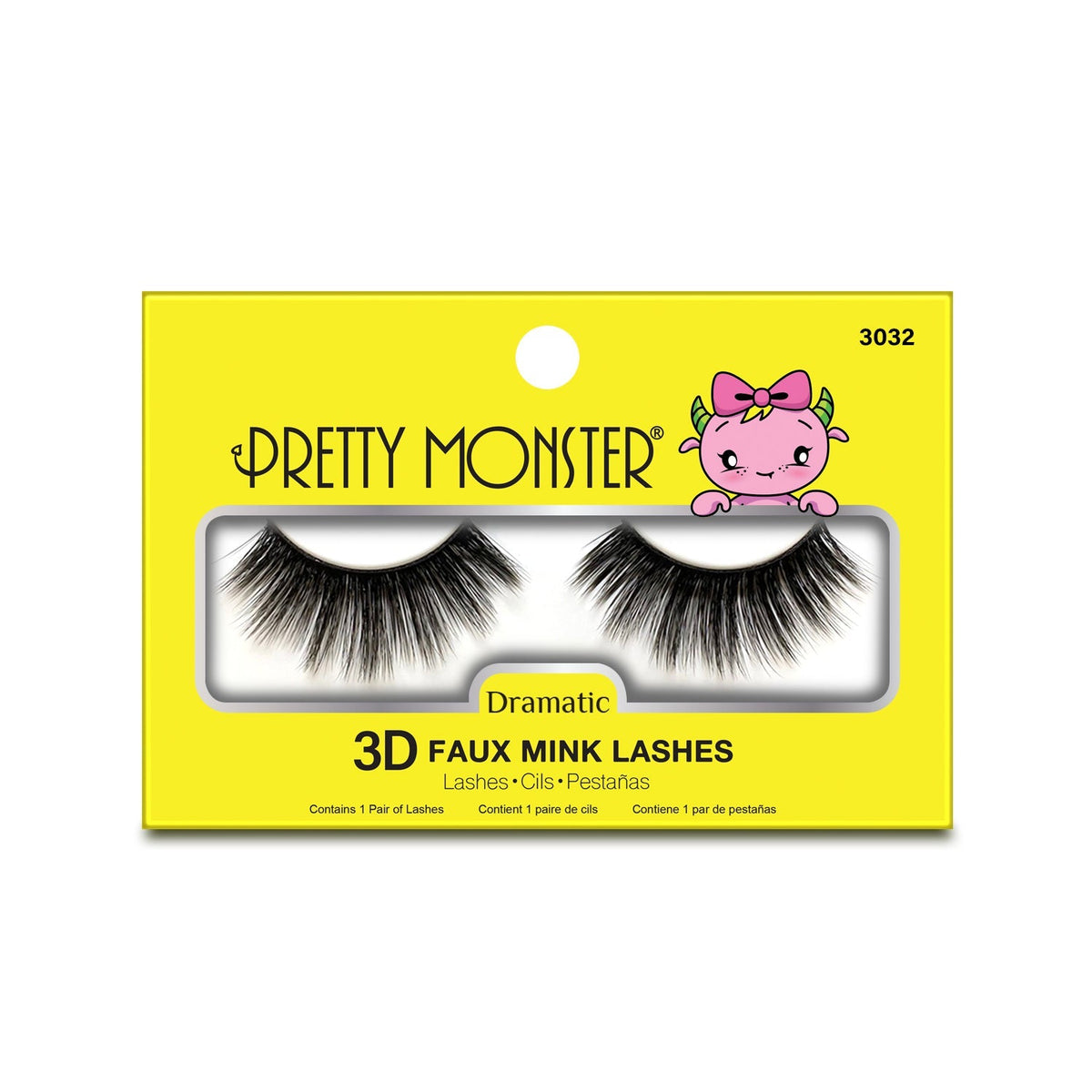 Pretty Monster Dramatic 3D Faux Mink Lashes by Avera Group