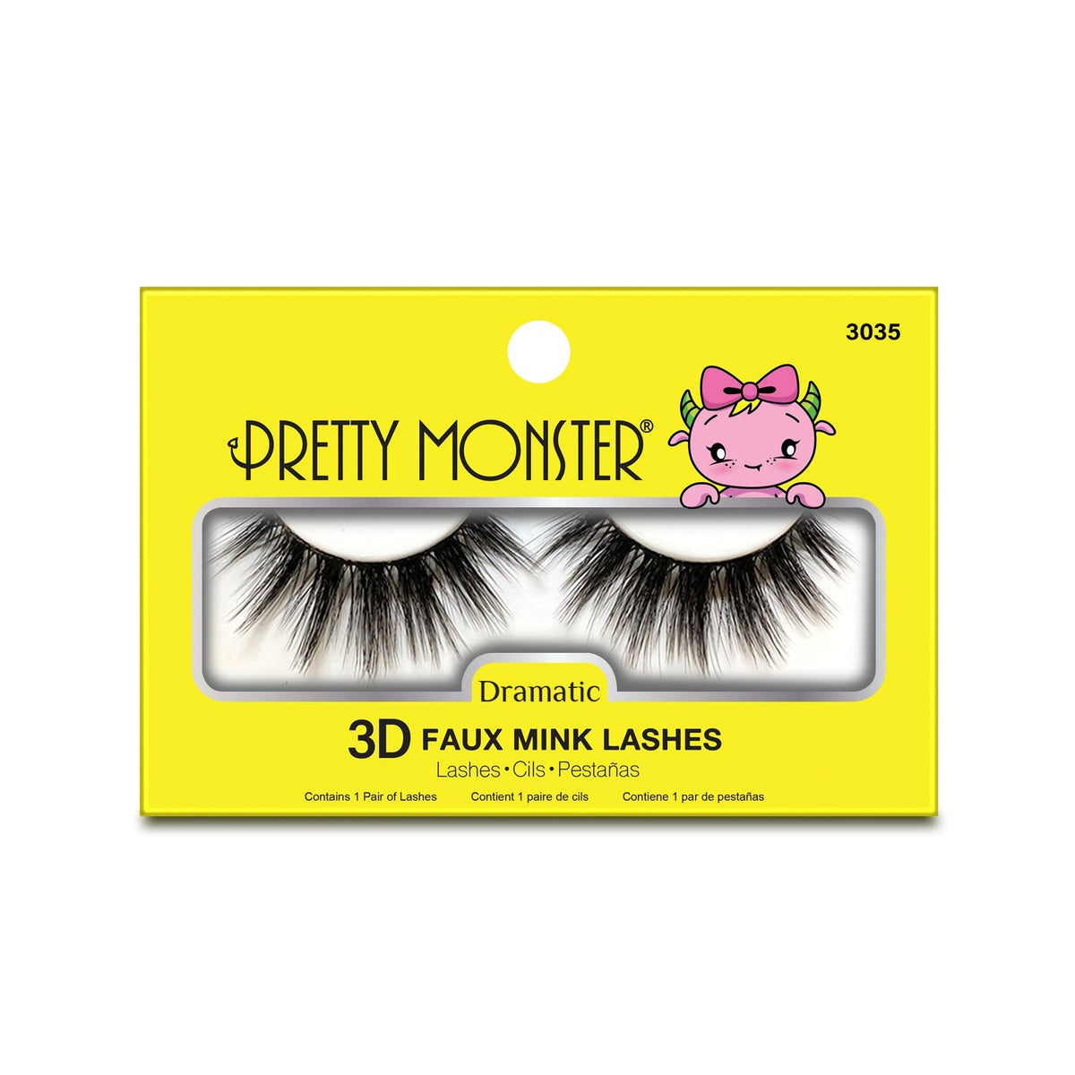 Pretty Monster Dramatic 3D Faux Mink Lashes by Avera Group