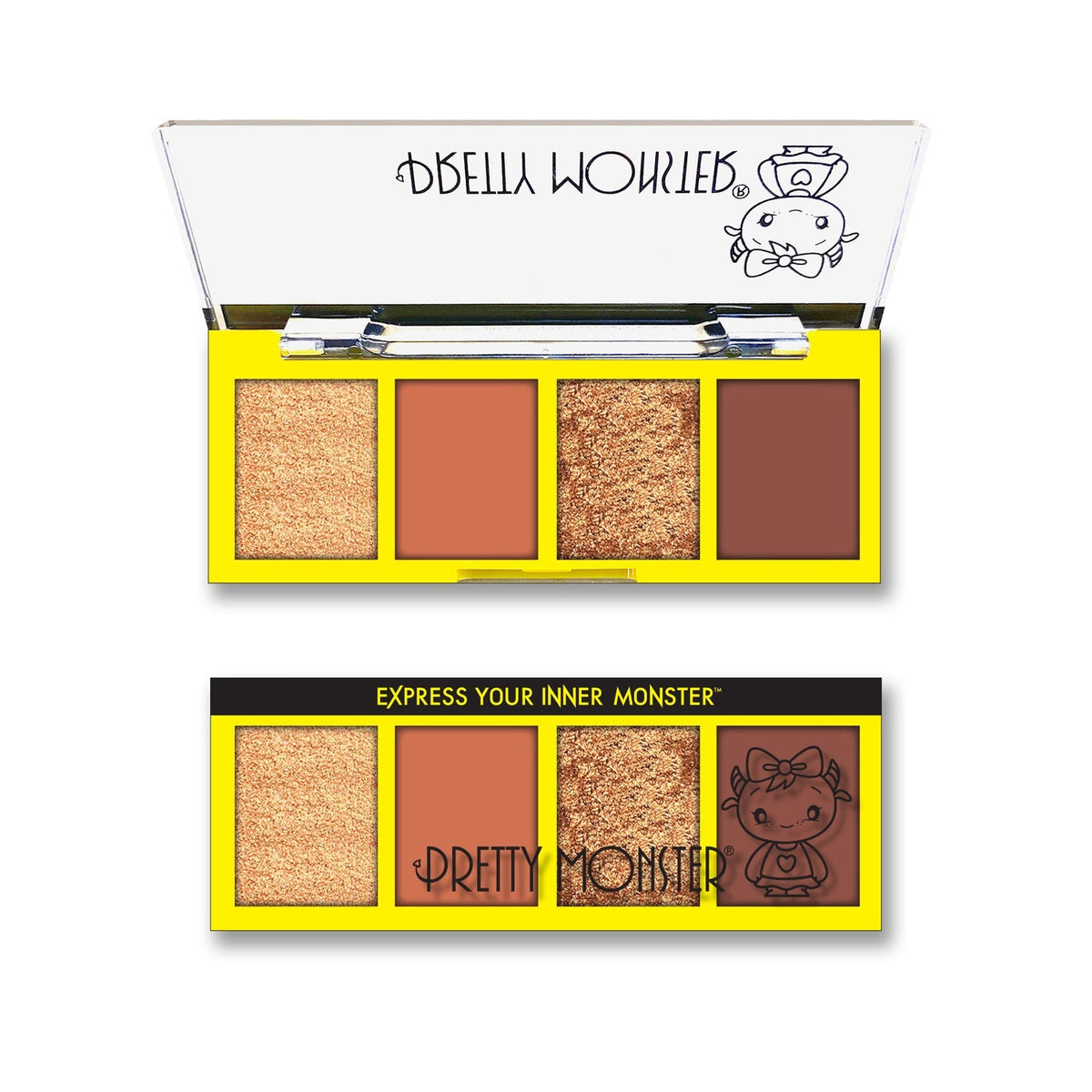 Pretty Monster Lil' Eyeshadow Palette - Lil' Goddess by Avera Group