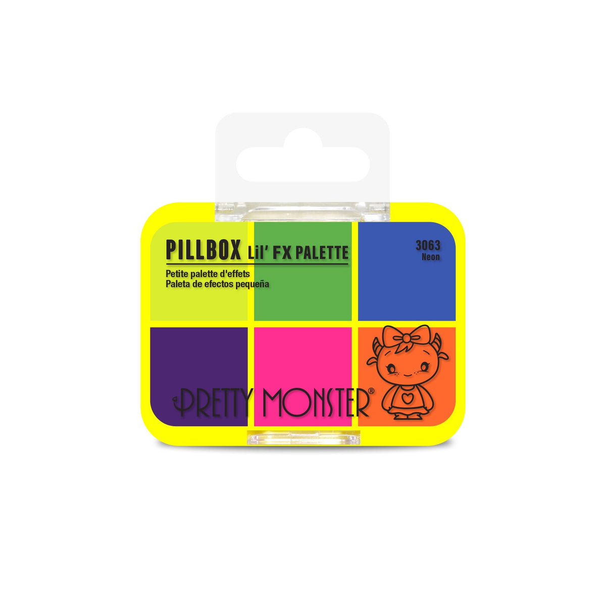 Pretty Monster Pillbox Lil' FX Palette - Neon by Avera Group