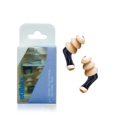 Otifleks Shower Earplugs - Waterproof Ear Protection for Showering, Comfortable and Safe by Beauty Care Bag