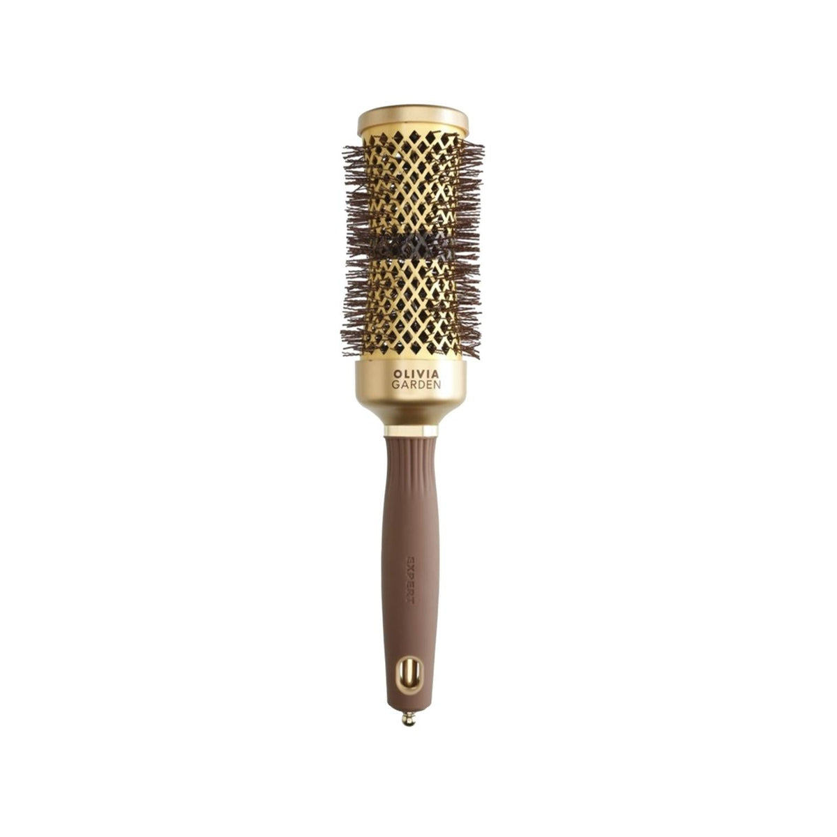 Olivia Garden Expert Blowout Curl Wavy Bristles Hair Brush - Professional Styling Tool for Wavy & Curly Hair by Beauty Care Bag