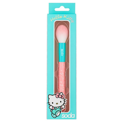 Soda Hello Kitty Makeup Brush - High-Quality Blush Brush for Flawless Makeup Application by Beauty Care Bag
