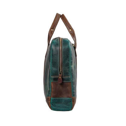 MaheTri Jefferson Briefcase by Classy Leather Bags