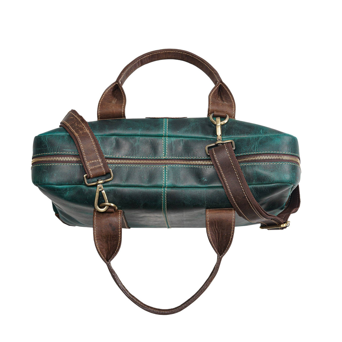 MaheTri Jefferson Briefcase by Classy Leather Bags