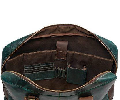 MaheTri Jefferson Briefcase by Classy Leather Bags
