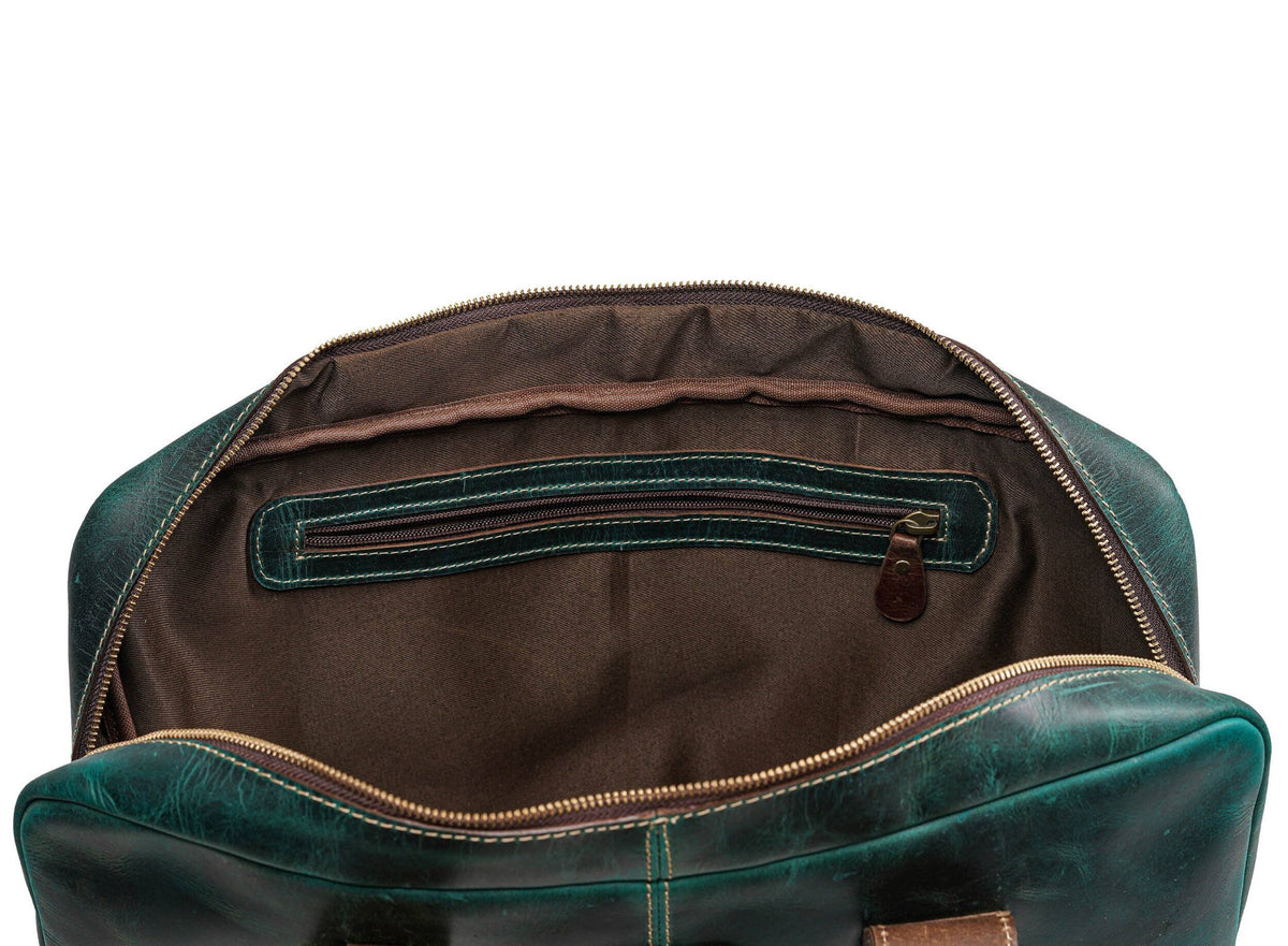 MaheTri Jefferson Briefcase by Classy Leather Bags