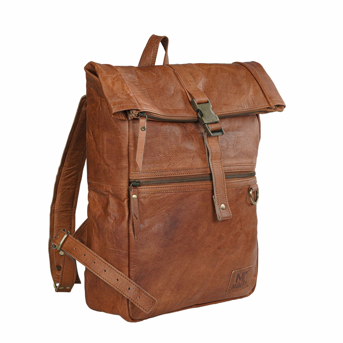 The Ortiz Rucksack by Classy Leather Bags