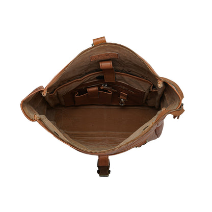 The Ortiz Rucksack by Classy Leather Bags