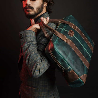MaheTri Jefferson Briefcase by Classy Leather Bags
