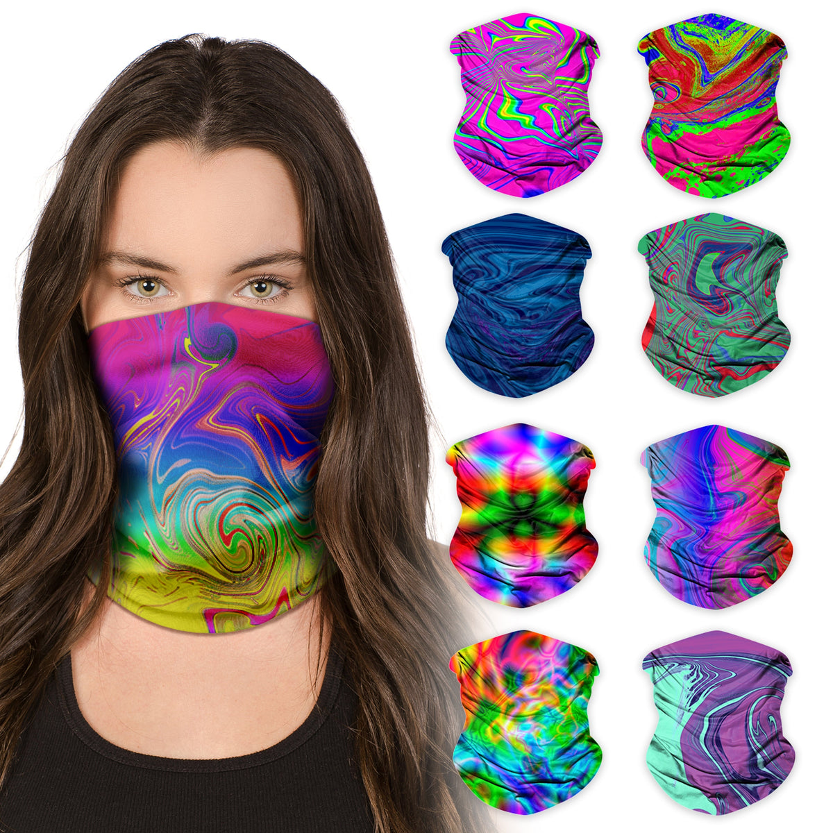 Festival Neck Gaiter (9 Pack) by SoJourner