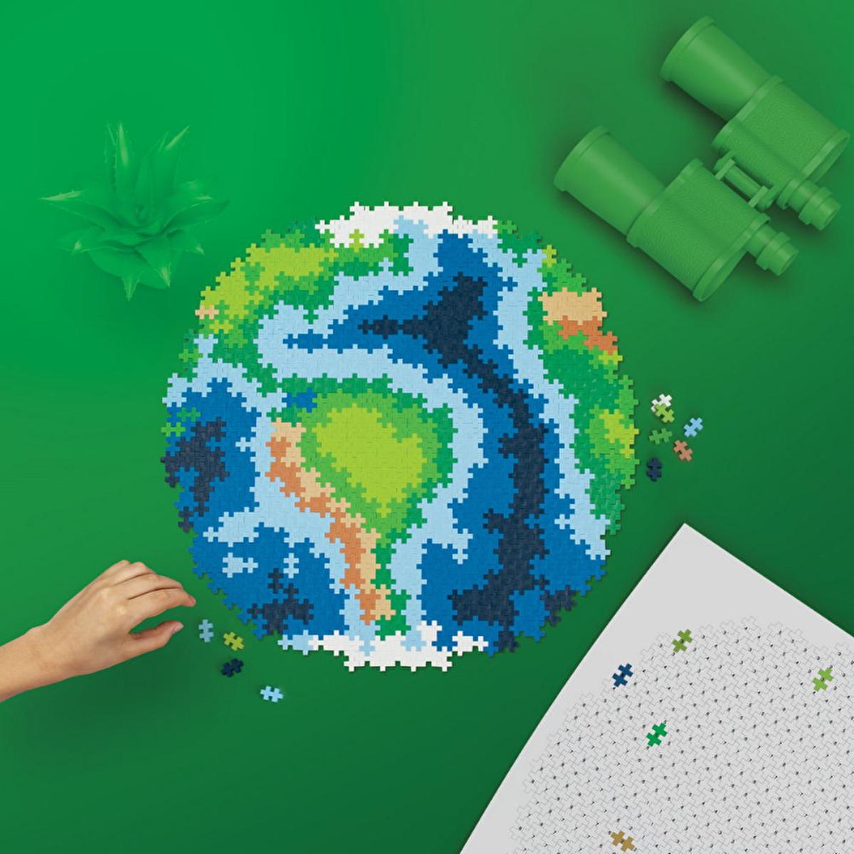 Plus Plus 800-Piece Butterfly Jigsaw Puzzle for Kids - Educational Toy for Creative Play and Problem-Solving Skills by Beauty Care Bag