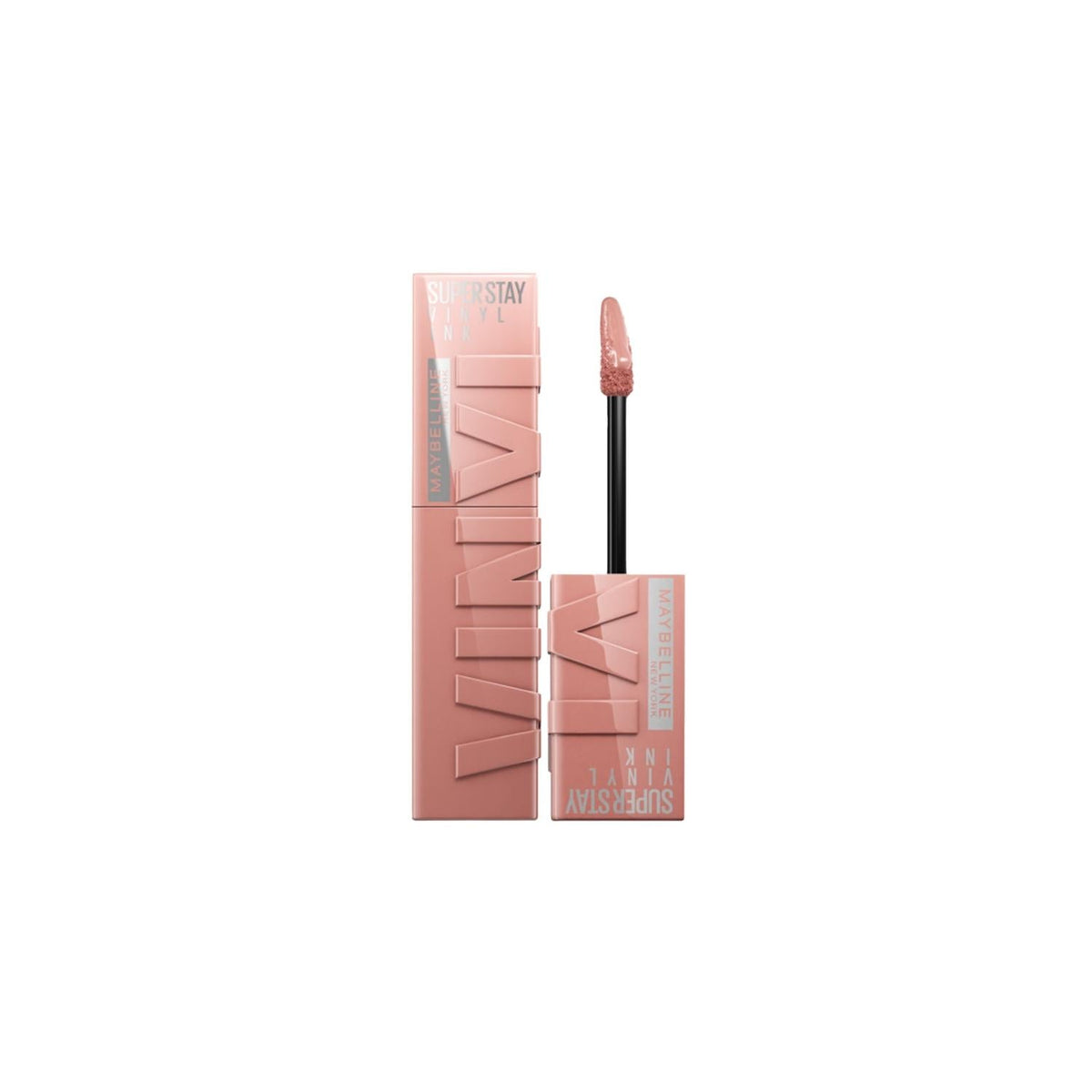 Maybelline New York Super Stay Vinyl Ink 95 Captivated: Long Lasting Liquid Glossy Lipstick for High-Shine, All-Day Color by Beauty Care Bag