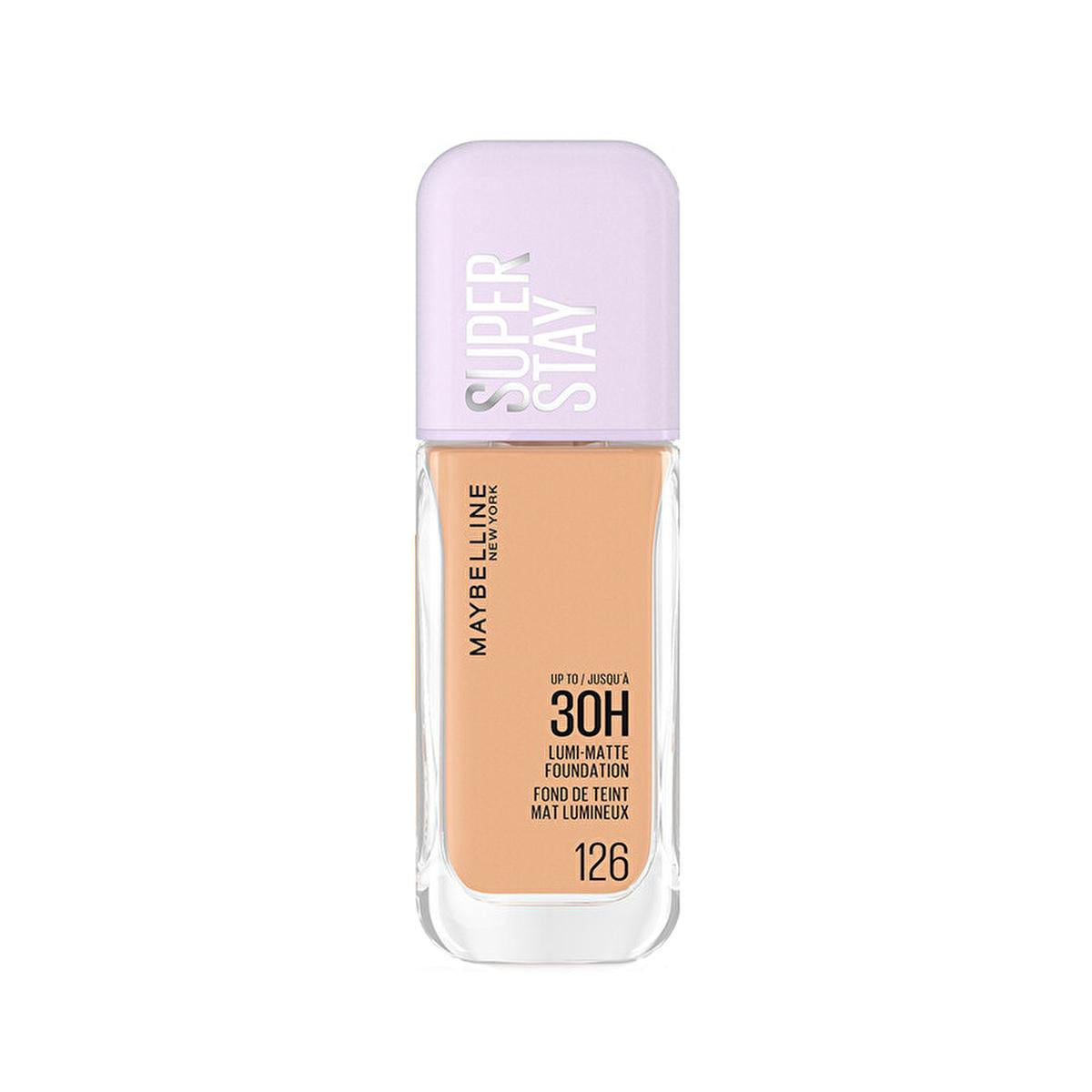 Maybelline New York Super Stay Lumi Matte Foundation - Long-Lasting, Lightweight, Matte Finish Makeup for Various Skin Tones by Beauty Care Bag