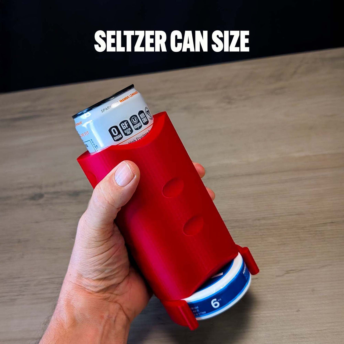 ADG42 The Stacker Can Cooler and Pouch Tin Holder by Active Doodie Gear­®