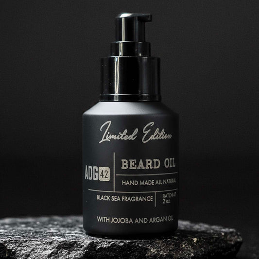 ADG42 All-Natural Premium Beard Oil - Black Sea by Active Doodie Gear­®