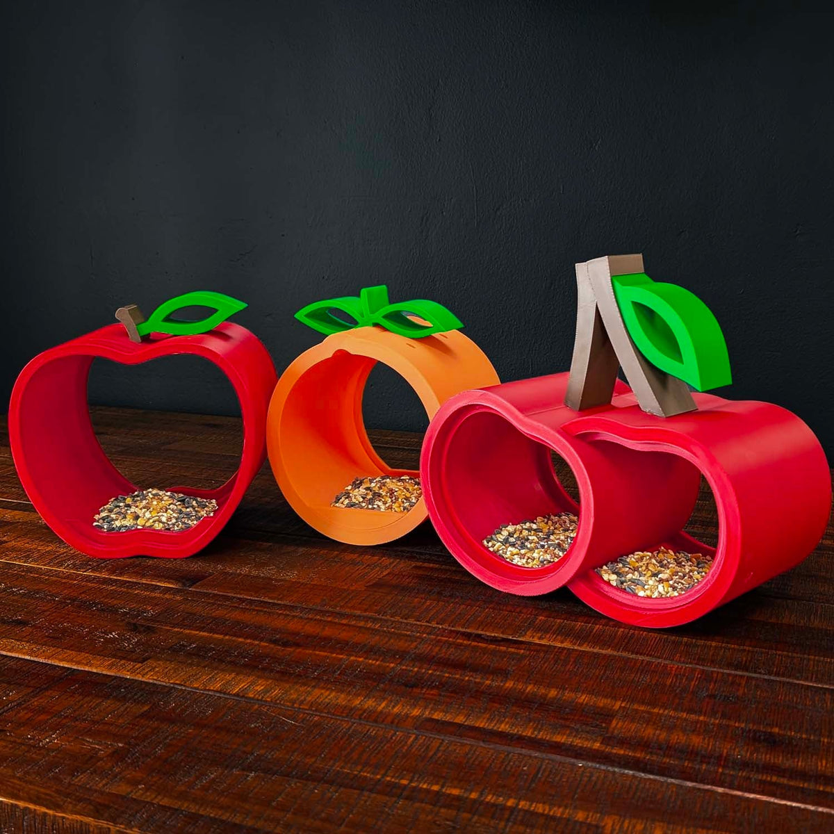 ADG42 Fruit Collection Hanging Bird Feeders by Active Doodie Gear­®