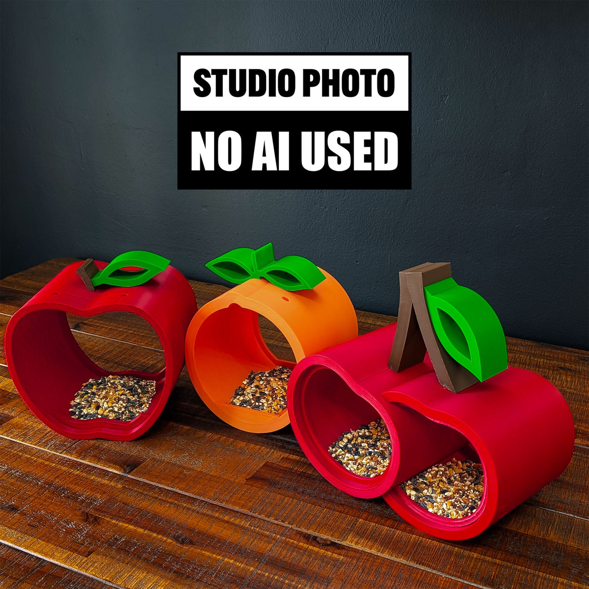 ADG42 Fruit Collection Hanging Bird Feeders by Active Doodie Gear­®