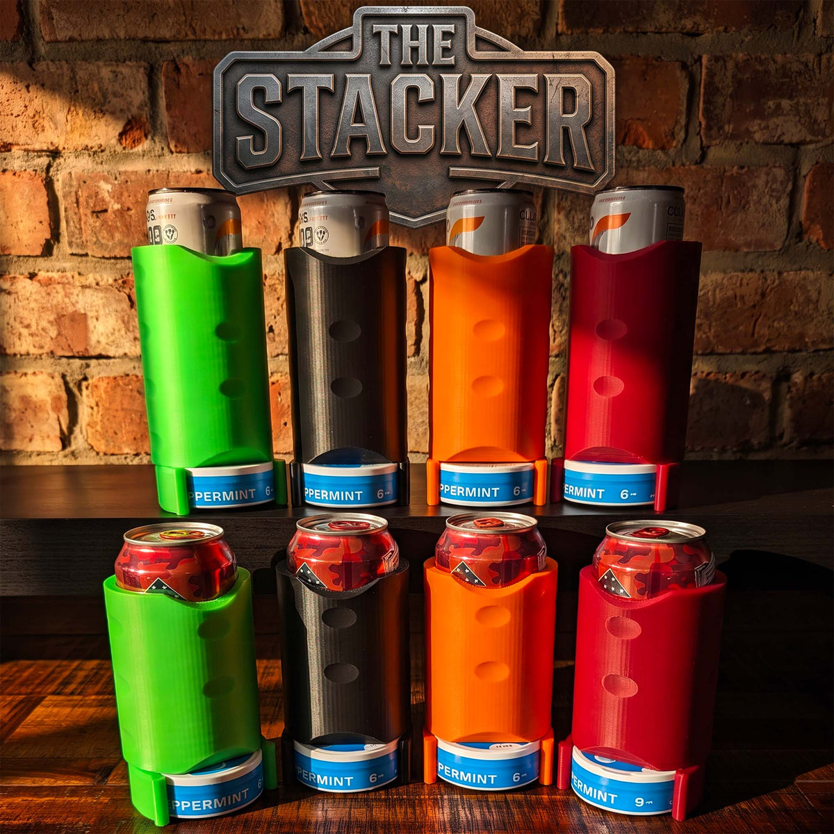 ADG42 The Stacker Can Cooler and Pouch Tin Holder by Active Doodie Gear­®