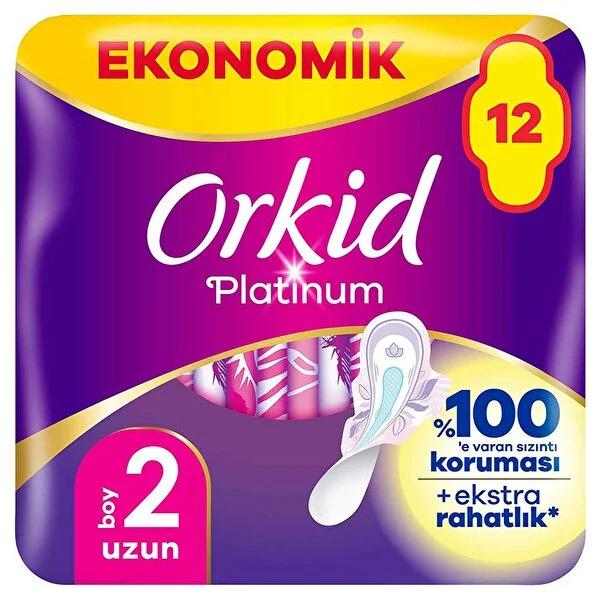 Orkid Platinum long sanitary pads with wings