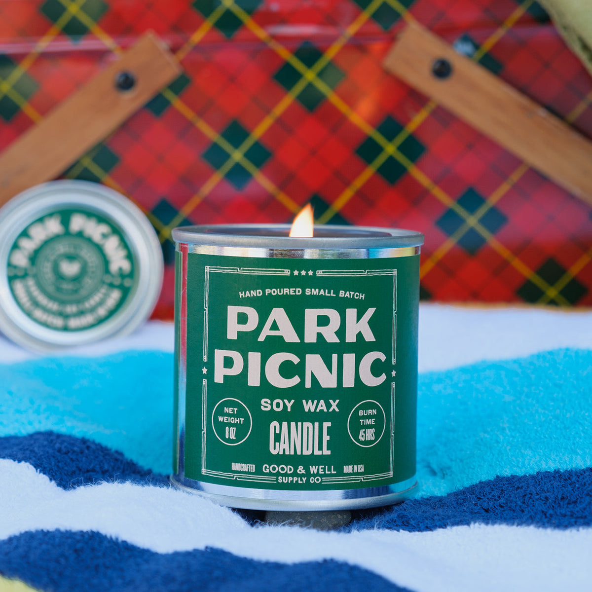 Park Picnic Soy Candle by Good & Well Supply Co.