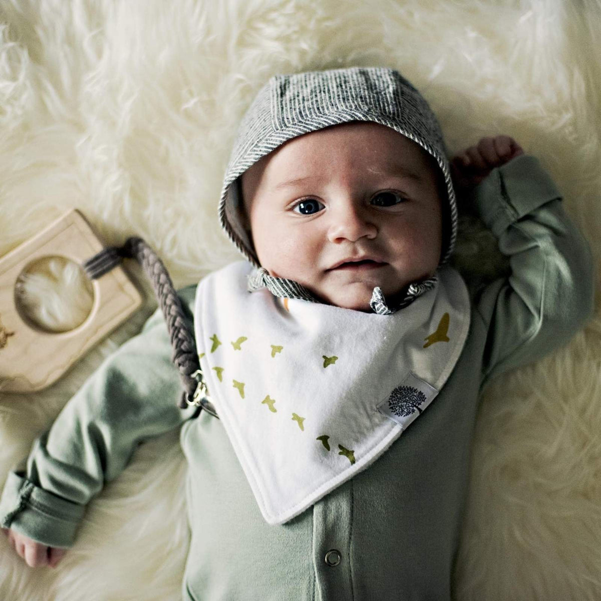 Parker Bandana Bib Set by Parker Baby Co.