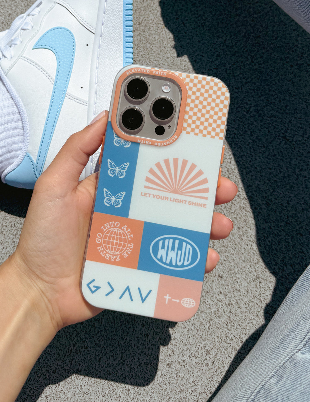 Patchwork Phone Case by Elevated Faith