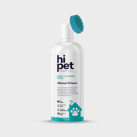 HiPet Paw Cleaning Foam for Dogs & Cats by Beauty Care Bag