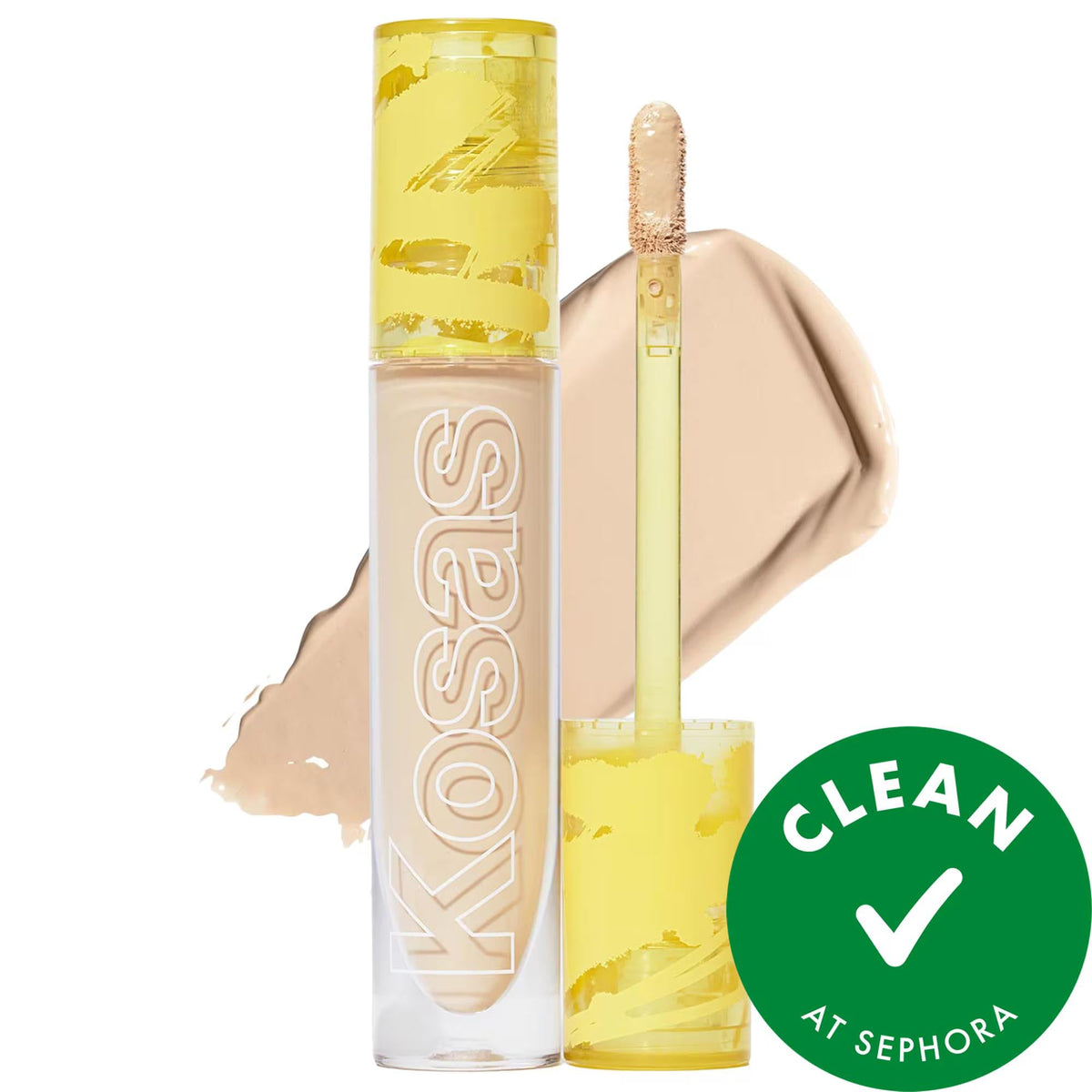 Revealer Creamy Brightening Concealer: Caffeine & Hyaluronic Acid - Medium Coverage, Radiant Finish - Vegan & Cruelty-Free for Dark Circles & Blemishes by Beauty Care Bag
