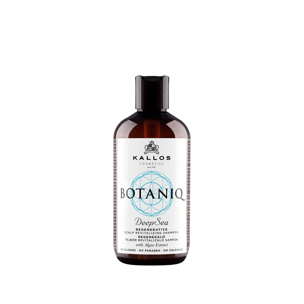Kallos Cosmetics Botaniq Deep Sea Shampoo 300ml - Nourishing Hair Care for Individuals Seeking Moisturizing Benefits by Beauty Care Bag