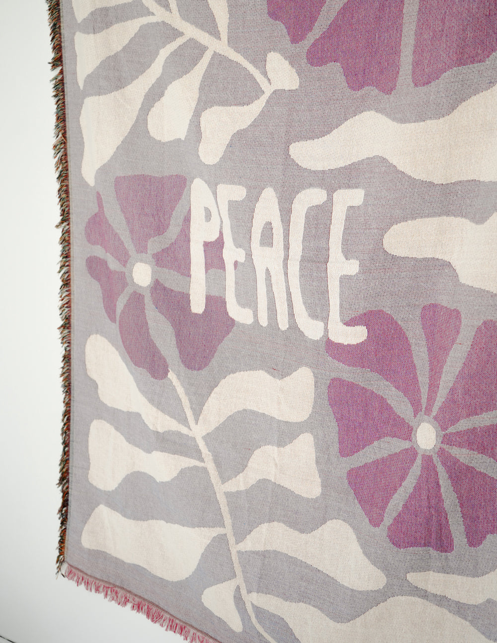Peace Throw Blanket by Elevated Faith