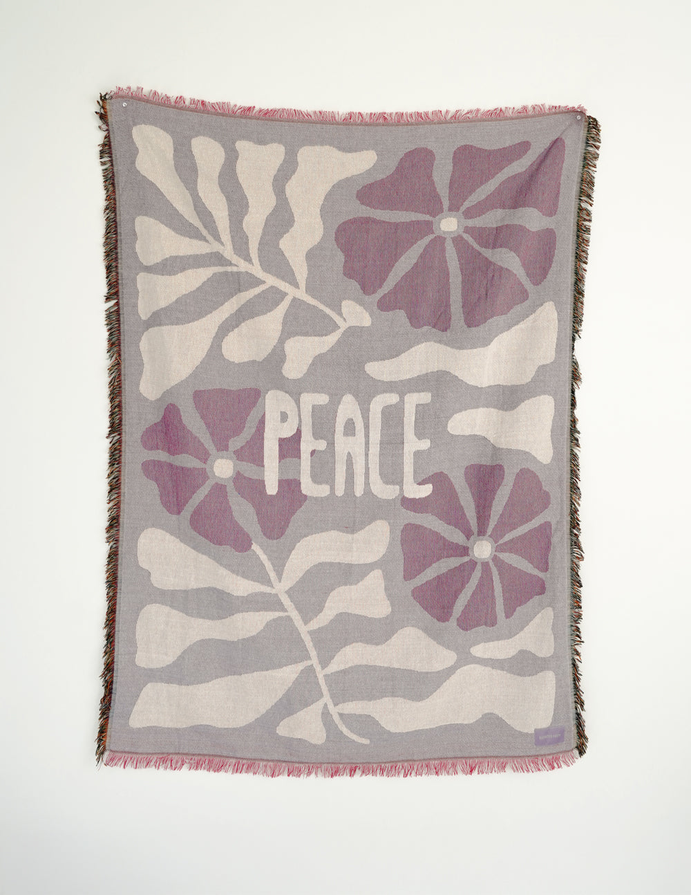 Peace Throw Blanket by Elevated Faith