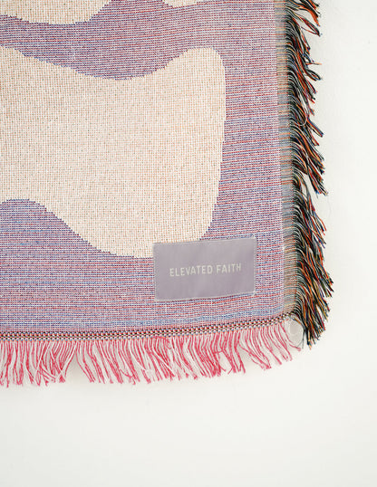 Peace Throw Blanket by Elevated Faith