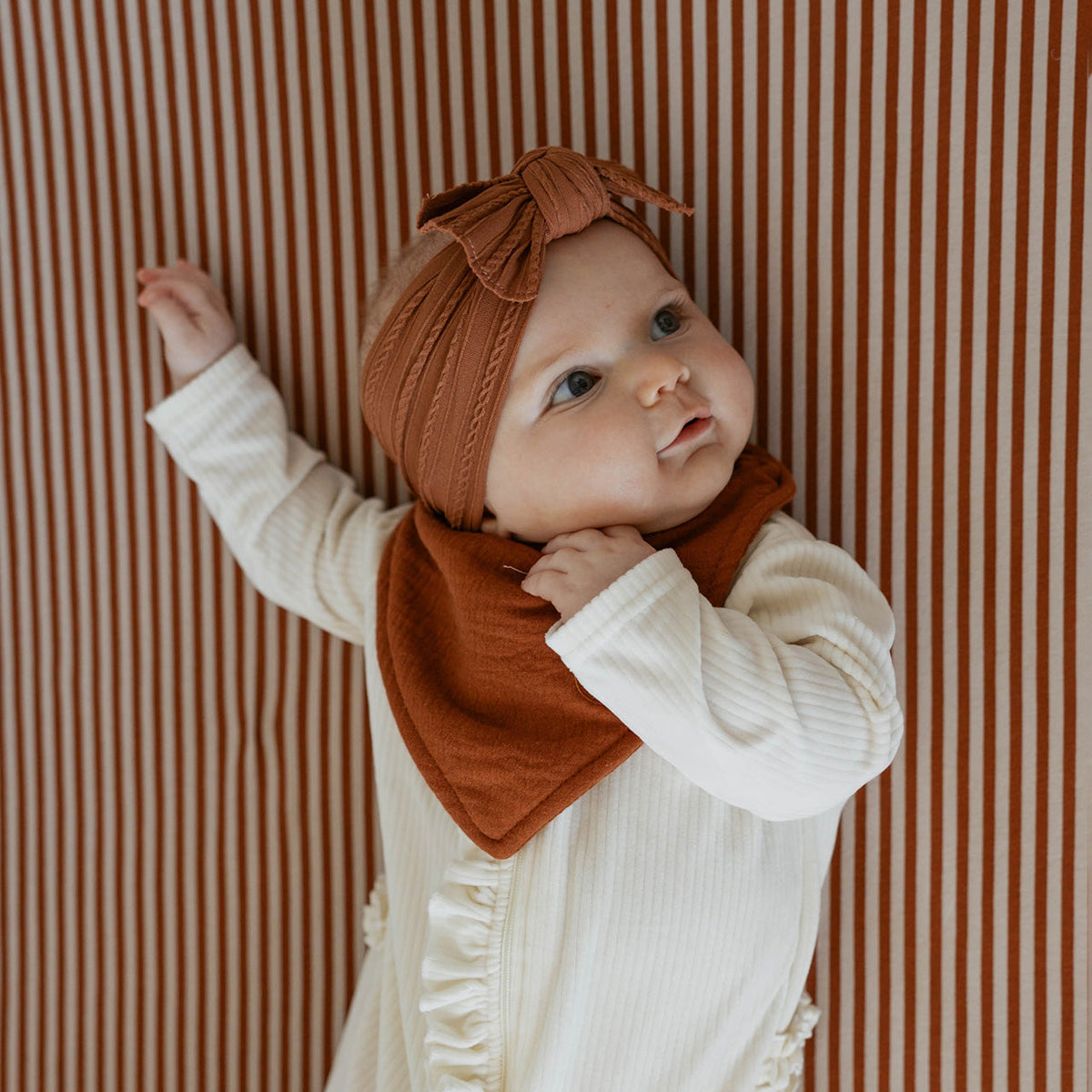 Pebble Set - Cable Knit Knotted Headbands - 5 Pack by Parker Baby Co.