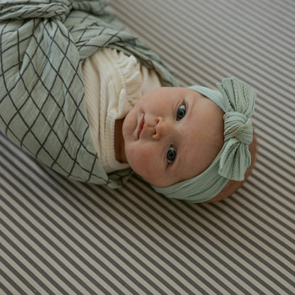 Pebble Set - Cable Knit Knotted Headbands - 5 Pack by Parker Baby Co.