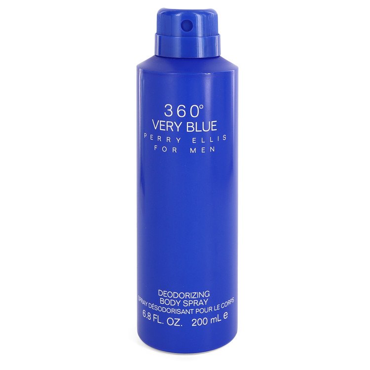 Perry Ellis 360 Very Blue by Perry Ellis Body Spray (unboxed) 6.8 oz for Men by Avera Group