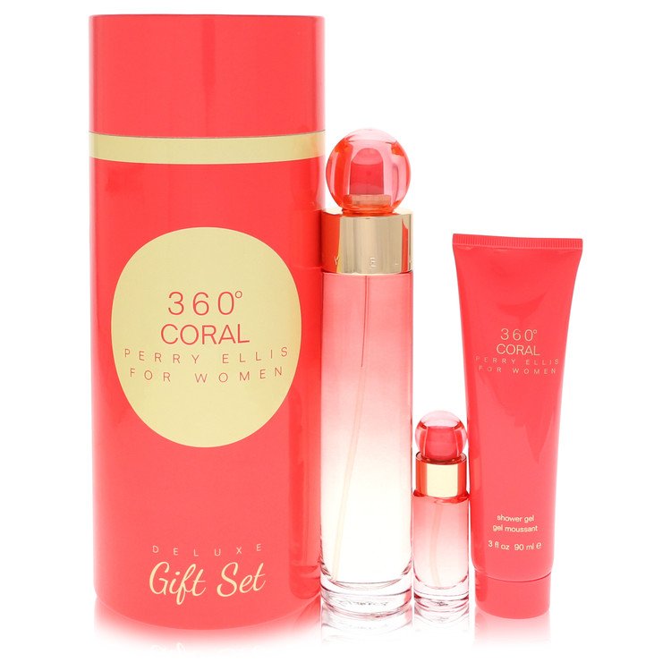 Perry Ellis 360 Coral by Perry Ellis Body Mist 8 oz for Women by Avera Group