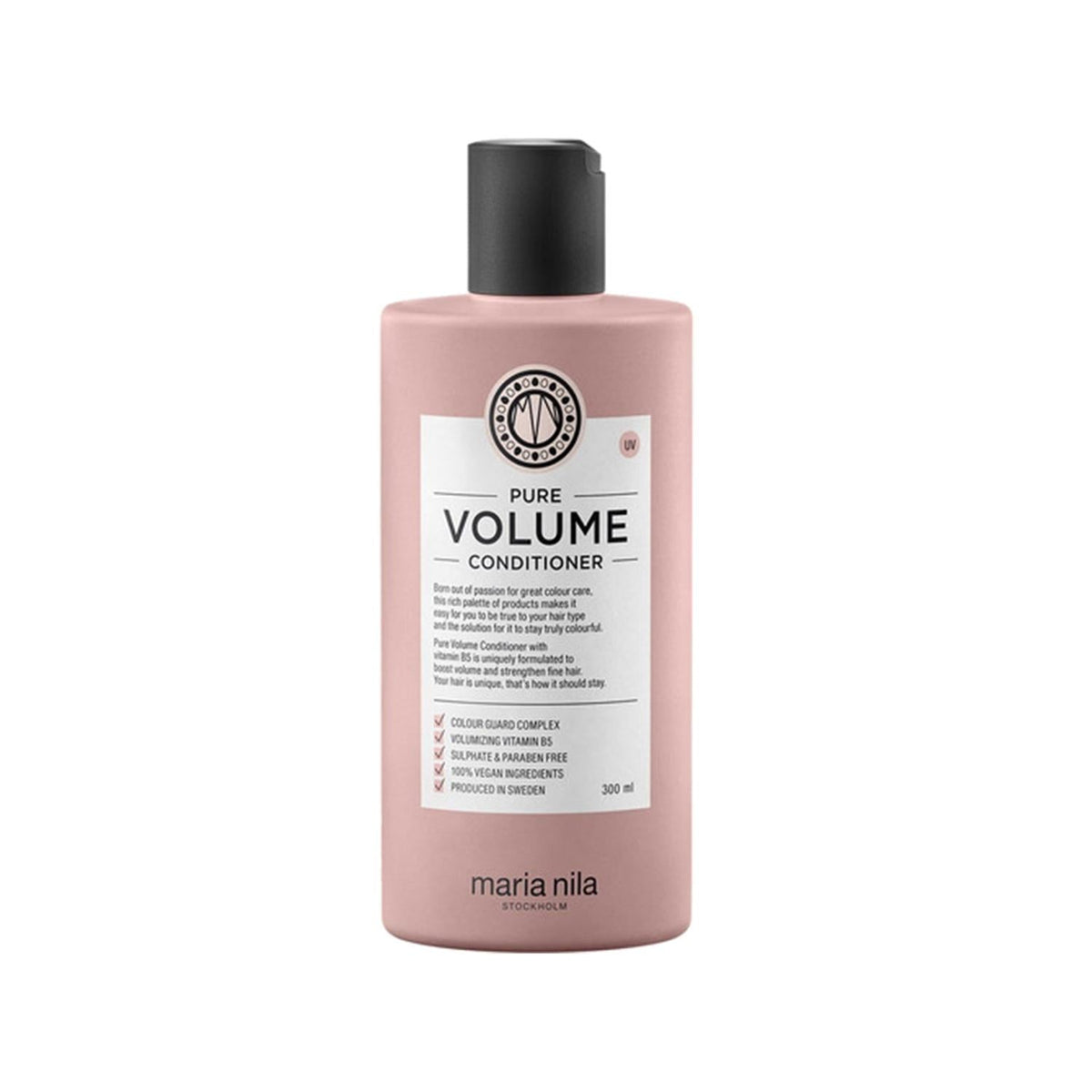 Maria Nila Pure Volume Hair Care Cream - 300ml, Volume-Enhancing & Nourishing Formula for Thin Hair by Beauty Care Bag