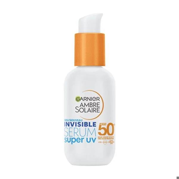 Garnier Ambre Solaire Invisible Serum Super UV SPF50+ sunscreen, 1.01 fl oz