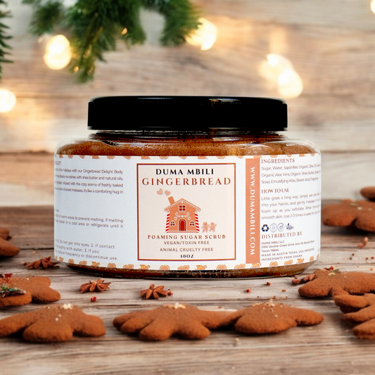 Gingerbread foaming sugar scrub – view 2