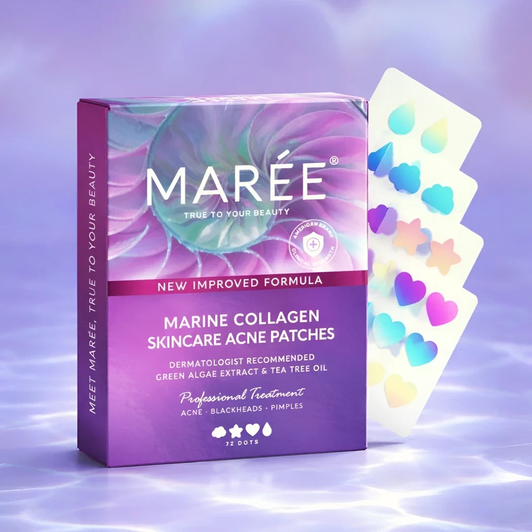 Star shaped hydrocolloid pimple patches