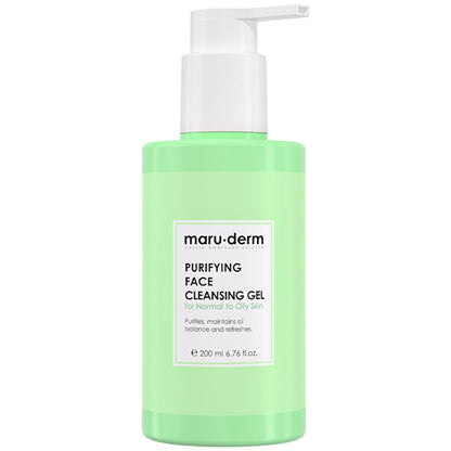 Maruderm Salicylic Acid Face Wash: Gentle Exfoliating Cleanser for Oily & Combination Skin - Pore Cleansing, SLES & Paraben Free, 6.76 fl oz by Beauty Care Bag