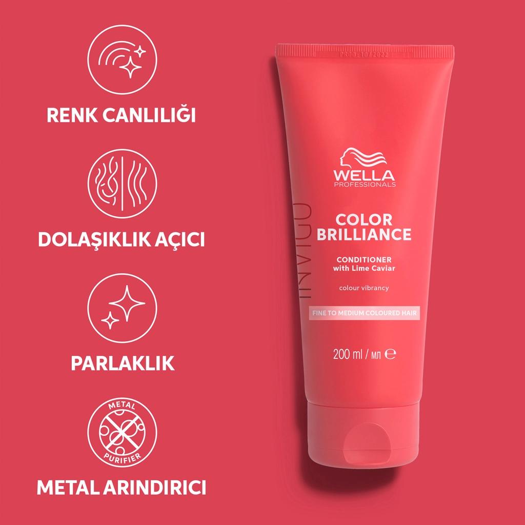 Wella Professionals Invigo Brilliance Conditioner for Fine Hair 200 ml by Beauty Care Bag
