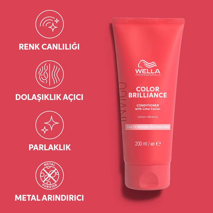 Wella Professionals Invigo Brilliance Conditioner for Fine Hair 200 ml by Beauty Care Bag