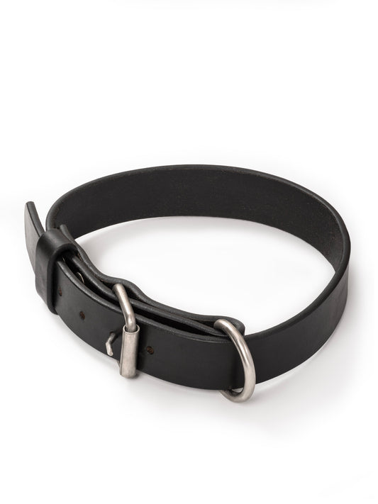 Agitation Leather Dog Collar by Classy Leather Bags