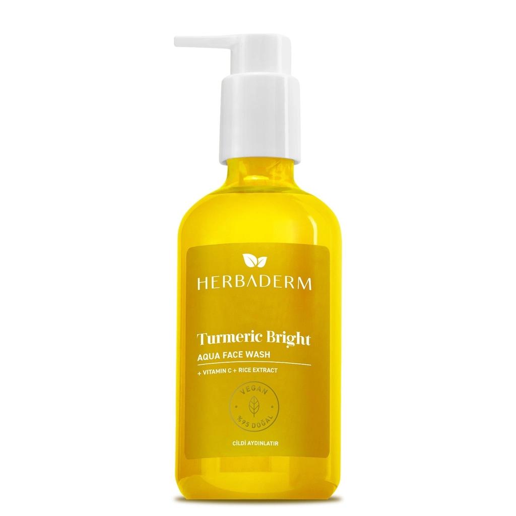 Herbaderm Turmeric Bright Aqua Cleansing Gel 250 ml by Beauty Care Bag