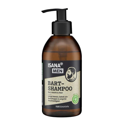 Isana Men Premium Beard Wash for All Skin Types 250 ml by Beauty Care Bag